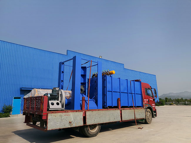 用于新材料行業的脈沖式布袋除塵器發貨啦！