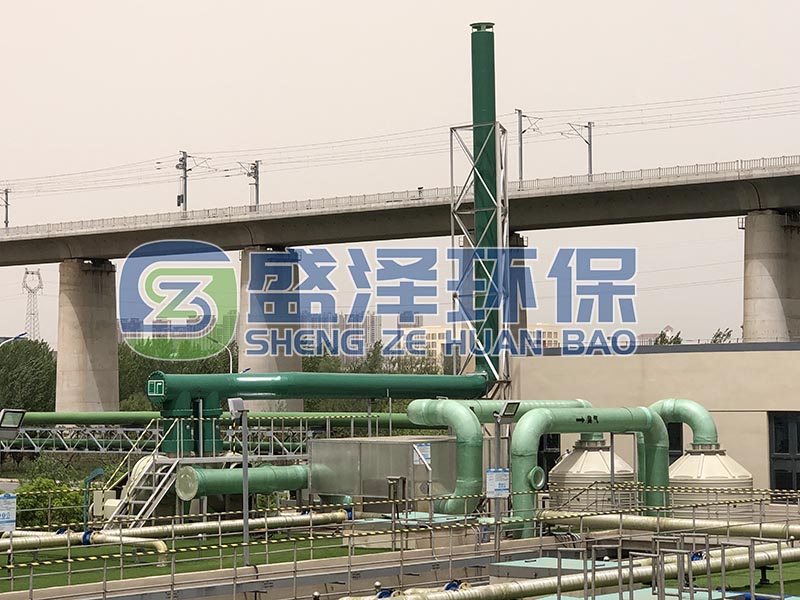 制藥行業污水處理站除臭處理